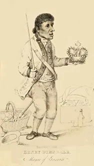 James Robins Prints: Henry Dimsdale, Mayor of Garratt, 1821. Creator: Robert Cooper