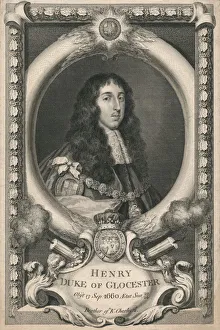 Stewart Prints: Henry, Duke of Gloucester, 1736. Creator: George Vertue