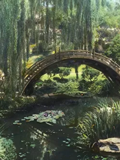 Water Lily Prints: Henry Edwards Huntington house