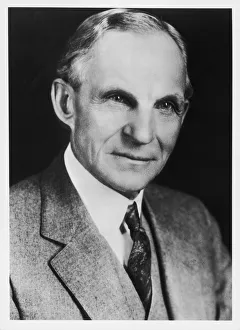 Engineer Prints: Henry Ford, American automobile engineer and manufacturer, 1908