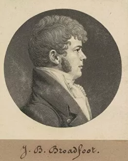 Henry Hall, 1808-1809. Creator: Charles Balthazar Julien Févret de Saint-Mémin