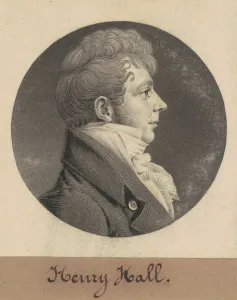 Henry Hall, 1808-1809. Creator: Charles Balthazar Julien Fevret de Saint-Memin