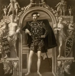 Henry Howard Prints: Henry Howard, Earl of Surrey, 1546, (1902). Artist: Guillim Scrots