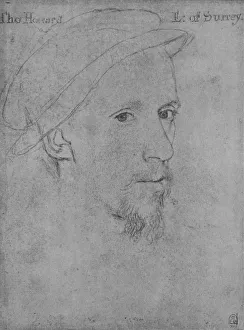 Phaidon Press Collection: Henry Howard, Earl of Surrey (Not by Holbein), c16th century (1945)