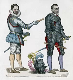 Henry I, Duke of Guise, 1580, and Francis de Montmorency, 1576 (1882-1884)