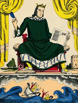 Herbert Farjeon Gallery: Henry I, King of England from 1100, (1932). Artist: Rosalind Thornycroft
