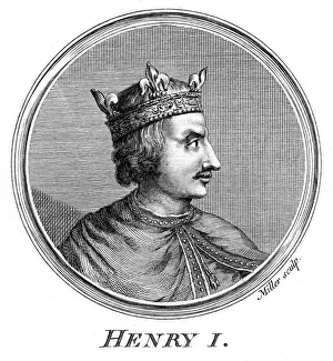 Henry I Prints: Henry I, King of England. Artist: Miller