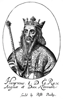 Henry I Prints: Henry I, King of England. Artist: Robert Peake