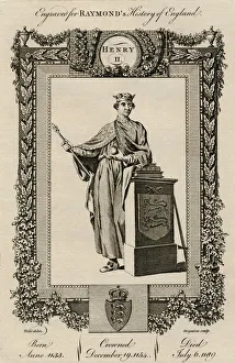 Lectern Prints: Henry II, (1133-1189), c1787
