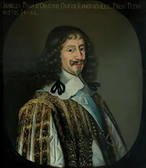 Peace Treaty Prints: Henry II, 1595-1663, of Bourbon-Orleans, c17th century. Creator: Anon