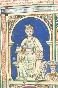 Henry II of England (From the Historia Anglorum, Chronica majora) Henry II of England (From the Historia Anglorum, Chronica majora)