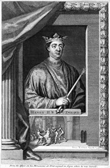 Henry II, King of England, (18th century).Artist: George Vertue
