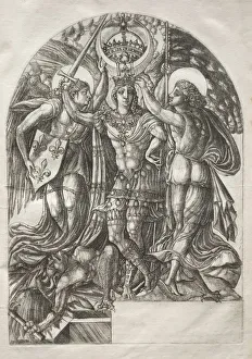 1485 1561 Prints: Henry II, King of France, before 1561. Creator: Jean Duvet (French, 1485-1561)