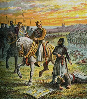 Henry III And The Barons, (c1850)