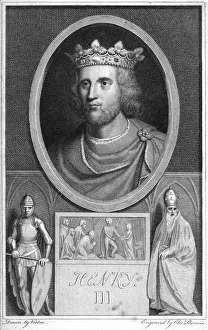 Henry III of England, (18th century). Artist: Charles Sherwin