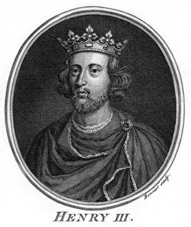 King Henry Iii Gallery: Henry III of England.Artist: Benoist