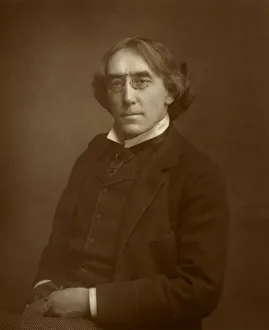 Irving Prints: Henry Irving, British actor, 1884
