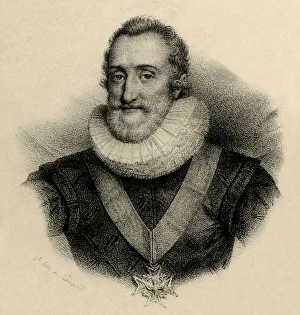 Delpech Prints: Henry IV, (1553-1610), c1830. Creator: Francois-Seraphin Delpech