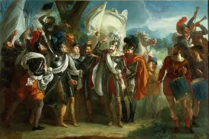 Henry The Great Prints: Henry IV at the Battle of Ivry