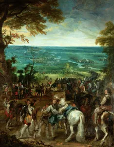 Pieter Paul 1577 1640 Prints: Henry IV of France at the Siege of Amiens in 1597