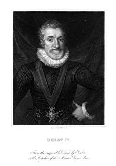 Images Dated 7th March 2007: Henry IV, King of France, (19th century).Artist: Thomas A Woolnoth