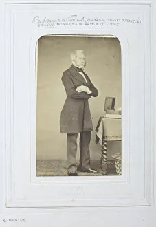 Secretary Of State Gallery: Henry John Temple, 1860-69. Creator: Henry Hering