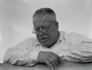 Henry Lotz, Midway City Dairy Association, near Santa Ana, 1937. Creator: Dorothea Lange