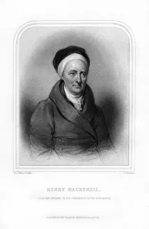 Henry Mackenzie, Scottish novelist and miscellaneous writer, (1870). Artist:s Freeman