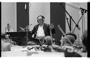 Henry Mancini, CTS Studios, Wembley, London, 1990. Artist: Brian O Connor