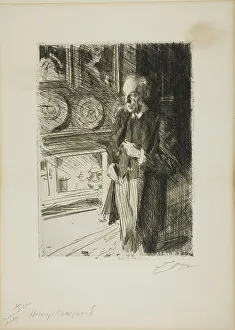 Henry Marquand, 1893. Creator: Anders Leonard Zorn