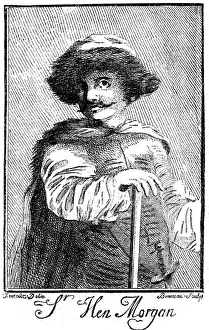 Henry Morgan, 17th century Welsh pirate, 1741 Artist: Bonneau Henry Morgan, 17th century Welsh pirate, 1741 Artist: Bonneau