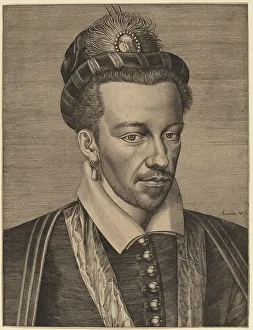 Wiericx Hieronymous Prints: Henry of Navarre. Creator: Hieronymous Wierix