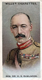 Rawlinson Gallery: Henry Seymour Rawlinson, 1st Baron Rawlinson, English general, 1917