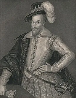 Cornelius Jonson Van Gallery: Henry Somerset, First Marquis of Worcester, (early-mid 19th century). Creator: H Robinson