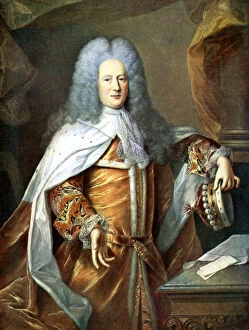 Hyacinthe Rigaud Gallery: Henry St John, Viscount of Bolingbroke, English politician and philosopher, 18th century (c1905)