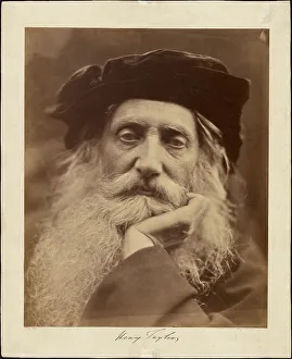 Julia Margaret Pattle Cameron Prints: Henry Taylor, 1867. Creator: Julia Margaret Cameron