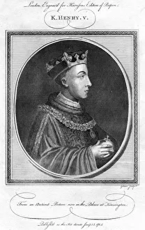 Henry V Prints: Henry V, King of England. Artist: Goldar