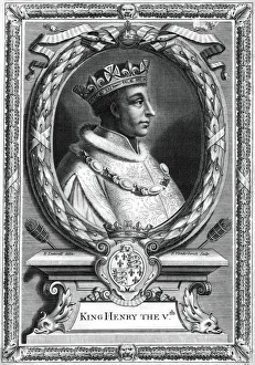 Henry V, King of England. Artist: P Vanderbanck