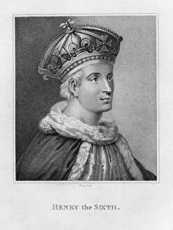 Images Dated 20th January 2007: Henry VI of England, (1806).Artist: Bocquet