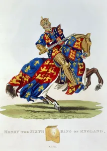 War Of The Roses Gallery: Henry VI, King of England, (1824)