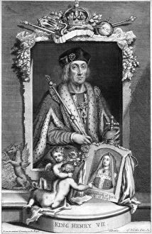 Images Dated 20th January 2007: Henry VII of England, (18th century).Artist: George Vertue