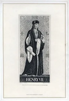 Henry Tudor Prints: Henry VII of England, (19th century). Artist: T Brown