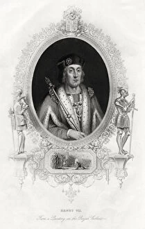 Battle Of Bosworth Field Collection: Henry VII, first Tudor King of England, 1860