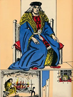 Herbert Farjeon Gallery: Henry VII, King of England from 1485, (1932). Artist: Rosalind Thornycroft