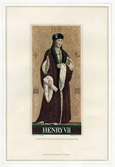 Henry Tudor Prints: Henry VII, King of England. Artist: T Brown