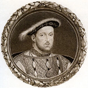 Henry VIII, (1902).Artist: Hans Holbein the Younger