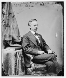 Henry Warner Slocum Senior of New York, between 1860 and 1875. Creator: Unknown
