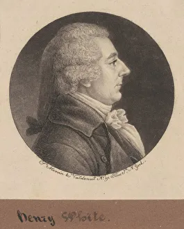 Henry White, 1796-1797. Creator: Charles Balthazar Julien Fevret de Saint-Memin