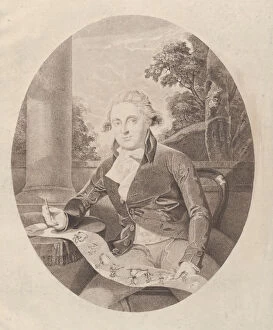 Geoffrey Gallery: Henry William Bunbury Drawing his 'Long Minuet', 1789. 1789
