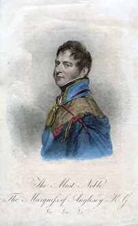 Henry William Paget, 1st Marquess of Anglesey, British soldier.Artist: Thomson
